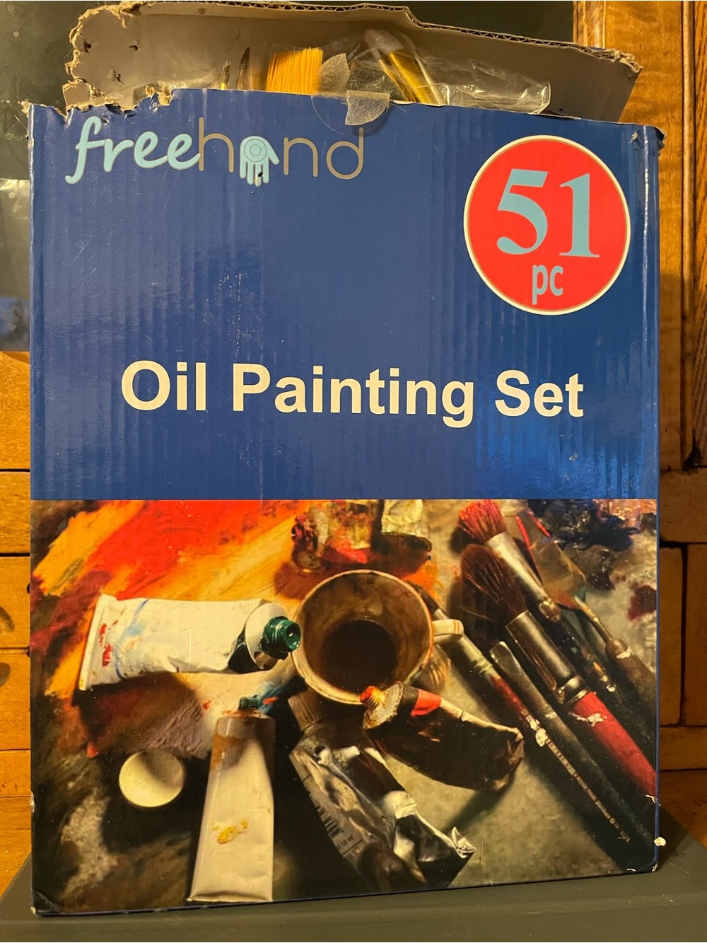 Freehand Oil Painting Set New, open box